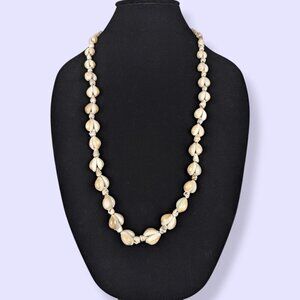 (2/$20) Graduated Shell Infinity Necklace